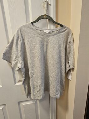 Good American Tee - Light Gray